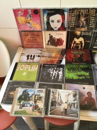 Cds 5€unidad heavy rock metal grunge ñu death tras