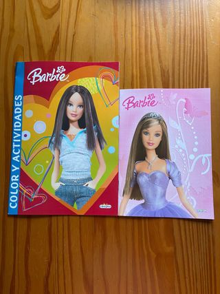 Libros para colorear de Barbie