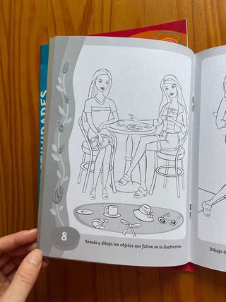 Libros para colorear de Barbie