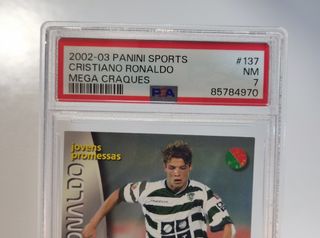 Cristiano Ronaldo rookie Megacraq. #137