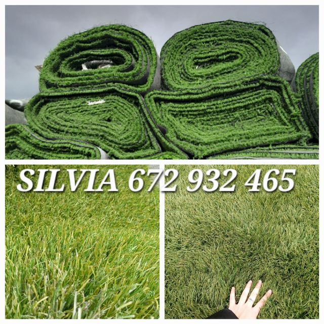 🌿opción sostenible con césped artificial🌿