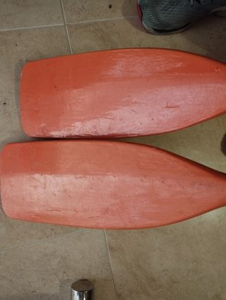 Remo madera pala plana