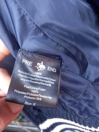 Cazadora reversible  PRE END