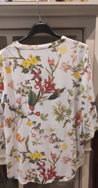 Blusa estampada Zara