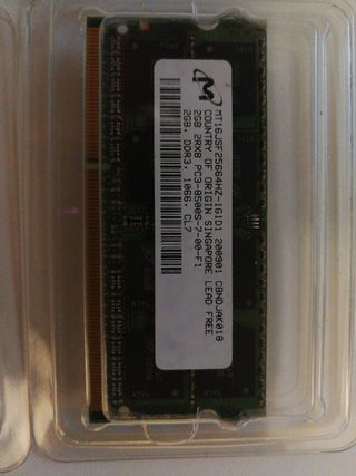Memoria DDR3 1066 iMac 2008