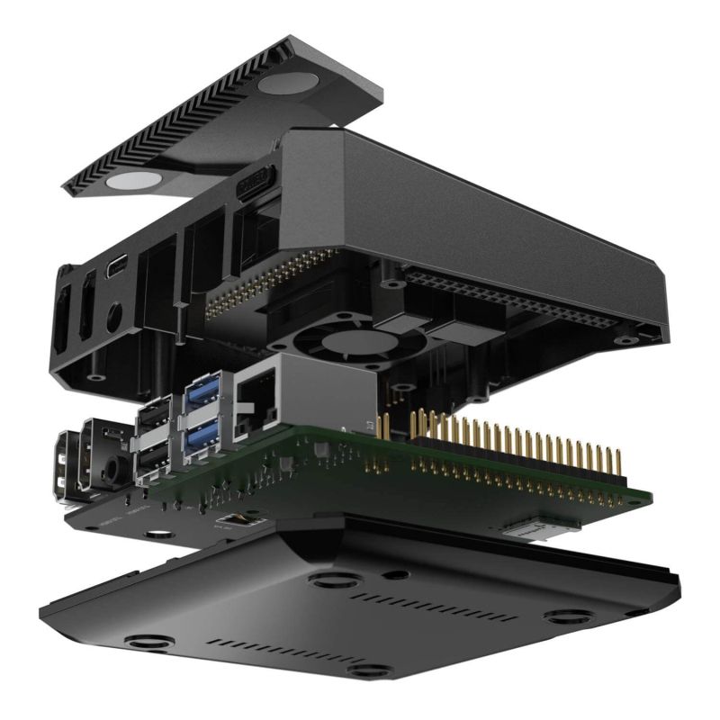 Raspberry Pi4 Modelo B 8GB + Argon One v2 afbeelding 2
