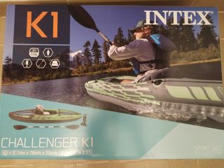 kayak hinchable Intex k1 