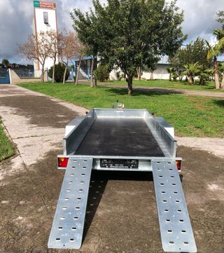 Remolque plataforma galvanizada 3500x1400x200mm
