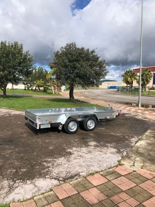 Remolque plataforma galvanizada 3500x1400x200mm