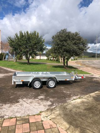 Remolque plataforma galvanizada 3500x1400x200mm