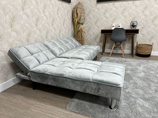 Sofá Chaislongue Terciopelo Cama