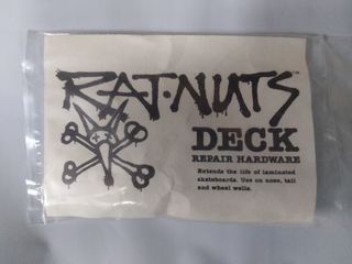 Rat Nuts Tornillos Para protecciones skateboar NOS