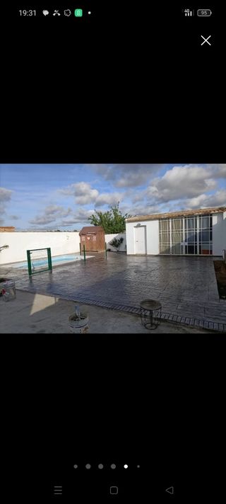 Hormigón impreso  e impreso vertical .