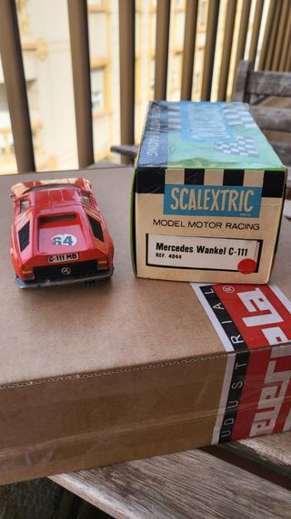 Mercedes wankel rojo exin scalextric