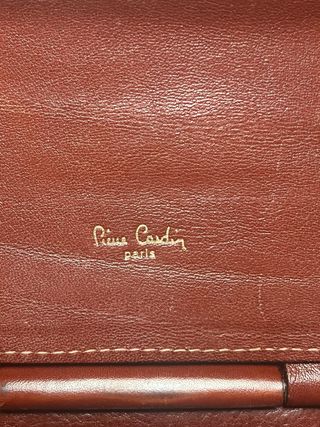 maletin pierre cardin cuero
