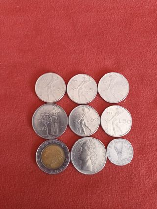 LIRAS ITALIANAS ANTIGUAS