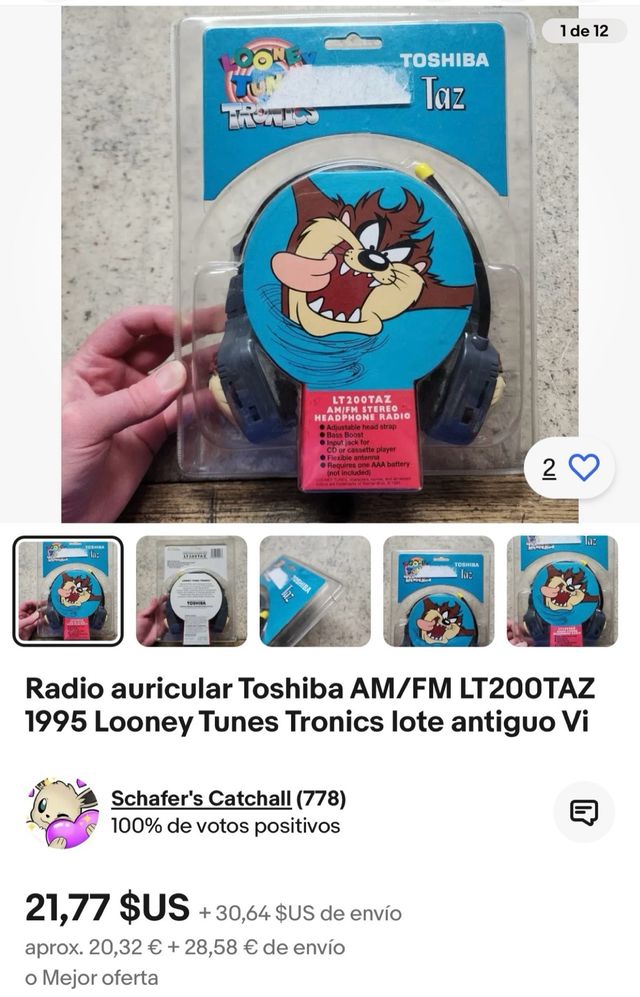 Auriculares Toshiba Oferta Lote solo febrero