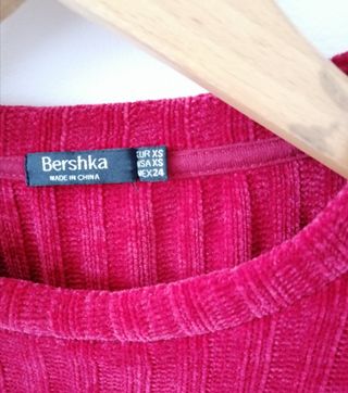 Jersey rojo Bershka