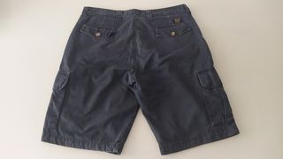 Pantalón corto azul marino caballero