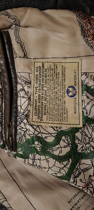 CAZADORA AVIREX G-1 TOP GUN