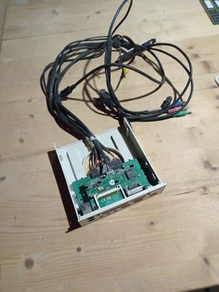 panel multi lector de tarjetas