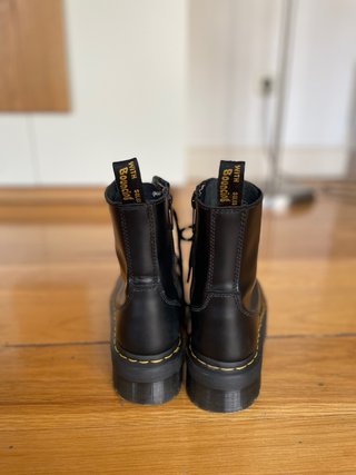 Botas plataformas originales Dr Martens negras 37