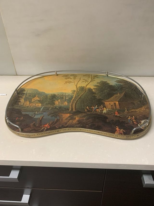 Bandeja plegable retro