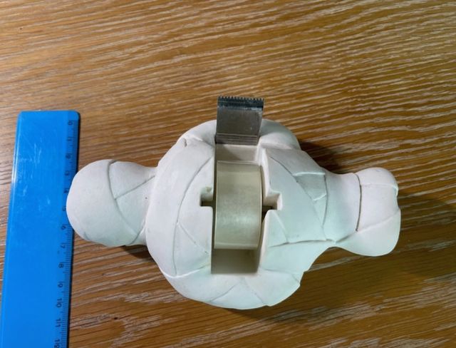 porta nastro adesivo/ scotch mummia