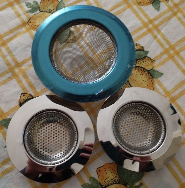 Filtro de aço inoxidável de metal para lava loiça