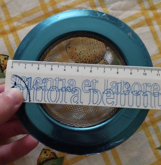 Filtro de aço inoxidável de metal para lava loiça