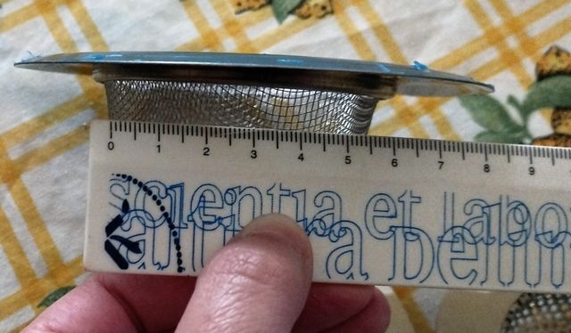 Filtro de aço inoxidável de metal para lava loiça