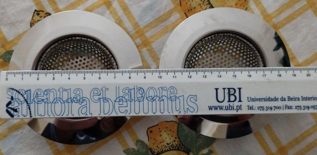 Filtro de aço inoxidável de metal para lava loiça