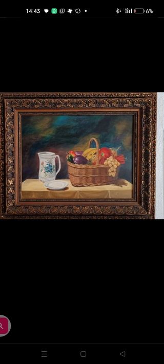 Cuadro oleo en lienzo