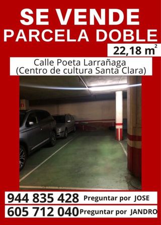 Garaje en venta