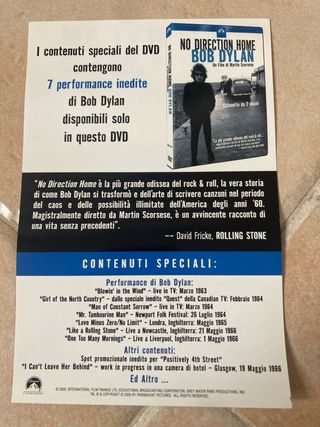 Bob Dylan, 2 dvd, regia Martin Scorsese