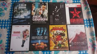 DVD's de películas y documentales