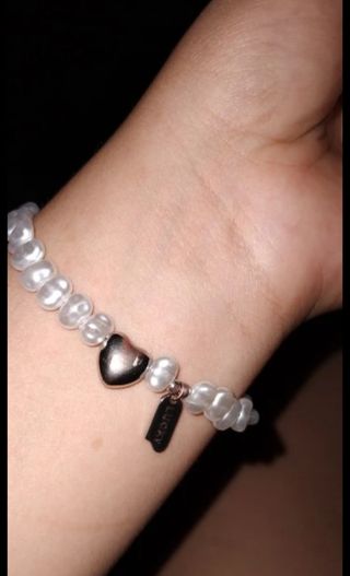 Pulsera plata de ley