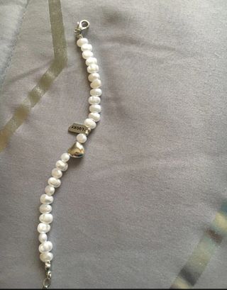 Pulsera plata de ley