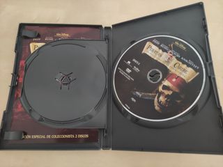 DVD Piratas del Caribe , 2 DVDs.