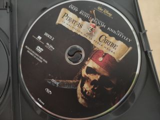 DVD Piratas del Caribe , 2 DVDs.