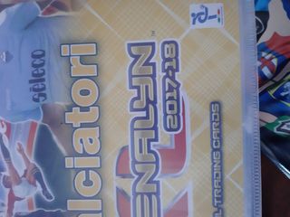 figurine panini più album semi pieno e raccoglitor