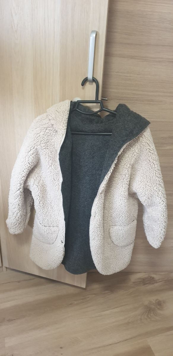 Abrigo Oversize reversible borrego