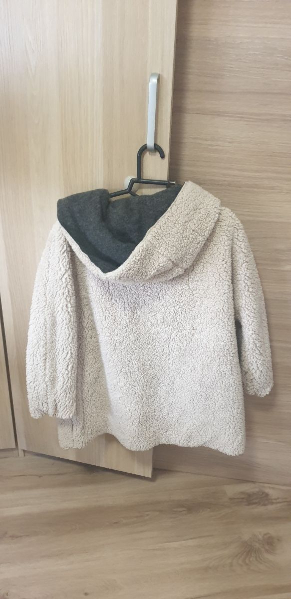 Abrigo Oversize reversible borrego