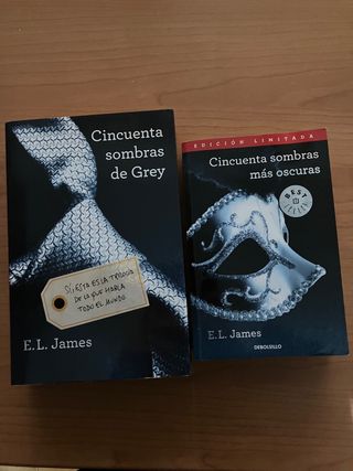 Libros 50 Sombras de Grey I y II