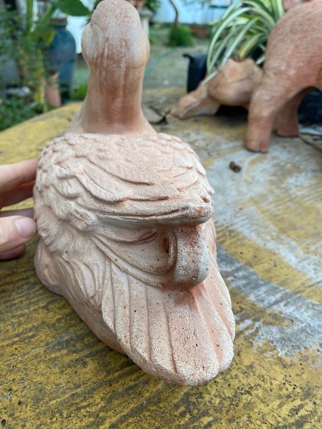 Anatra in terracotta made in Italy
