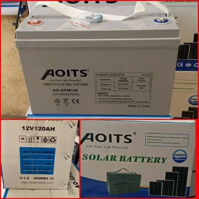 Batteria 120AH 12V GEL FOTOVOLTAICO PANNELLI