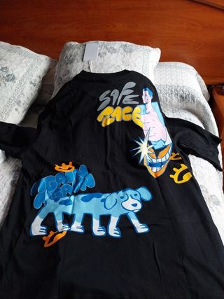 Camiseta chico bershka