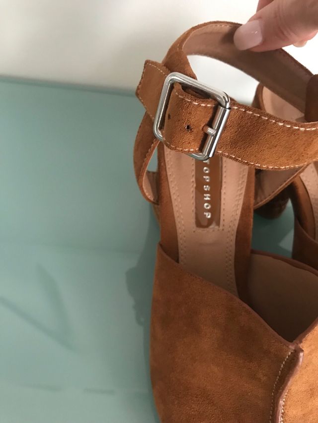 Sandali donna con tacco taglia 36 Topshop