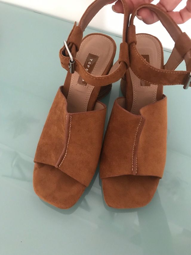 Sandali donna con tacco taglia 36 Topshop