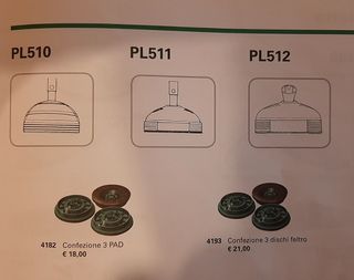 Spazzole con Setola PL510/512 Vorwerk